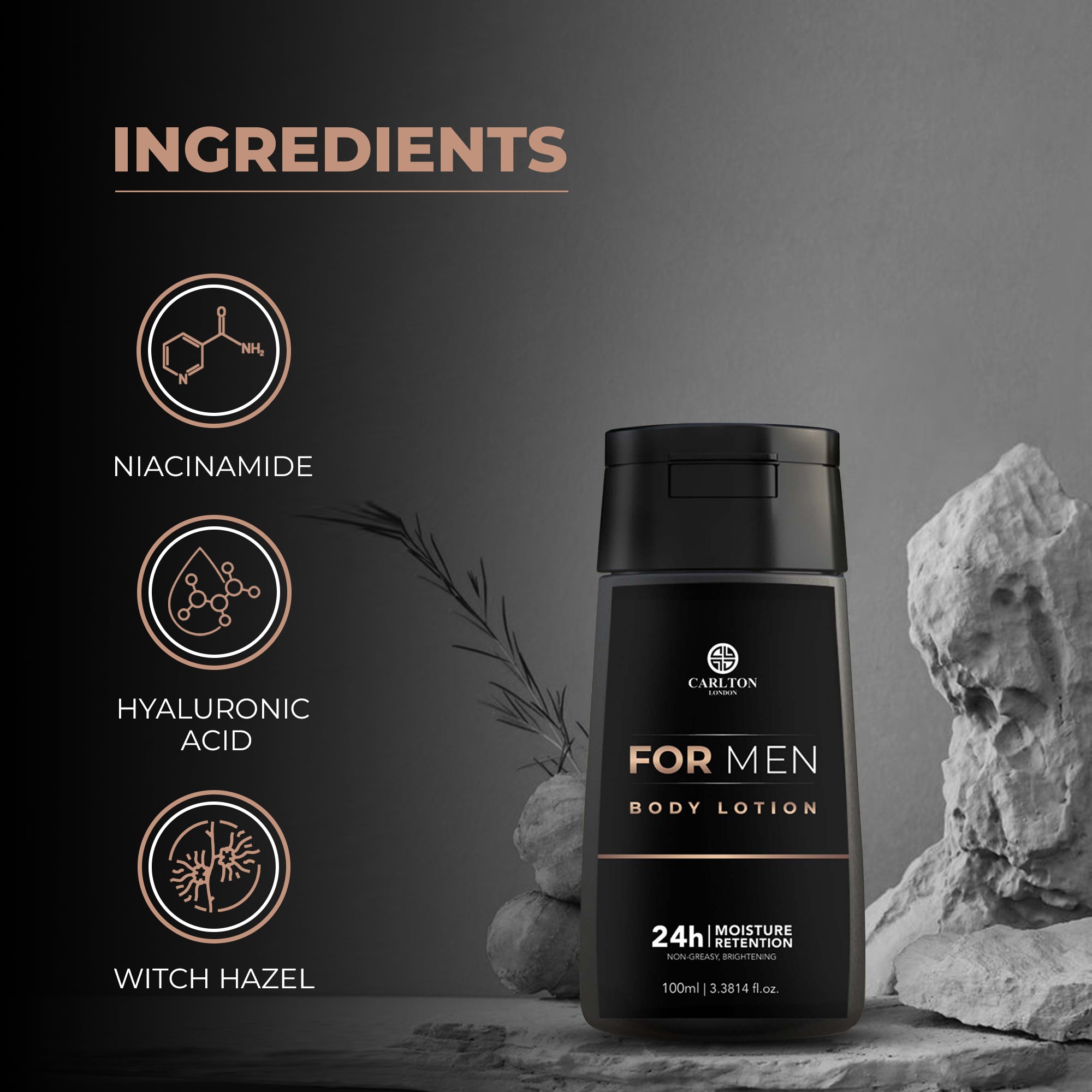 Men's Non Perfumed Body Moisturiser BODY LOTION FOR MEN