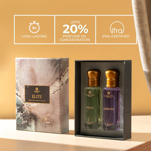 Carlton London Unisex Elite Gift (Set of 2 - 20ml Each)