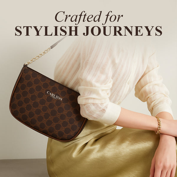 Carlton London Signature Crossbody Bag