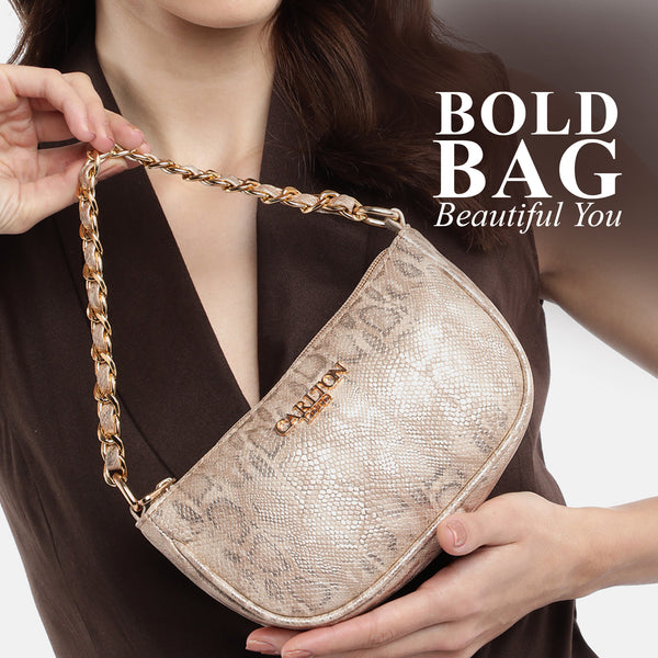 Carlton London Raffaella Textured Sling Bag