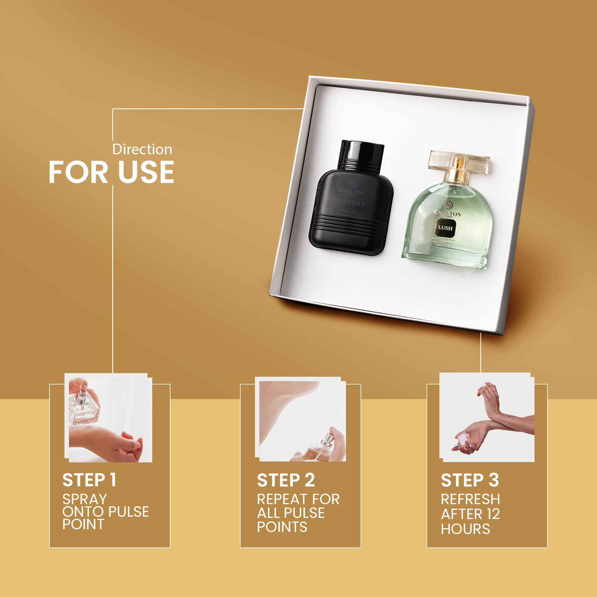 PREMIUM COUPLE PERFUME GIFT SET