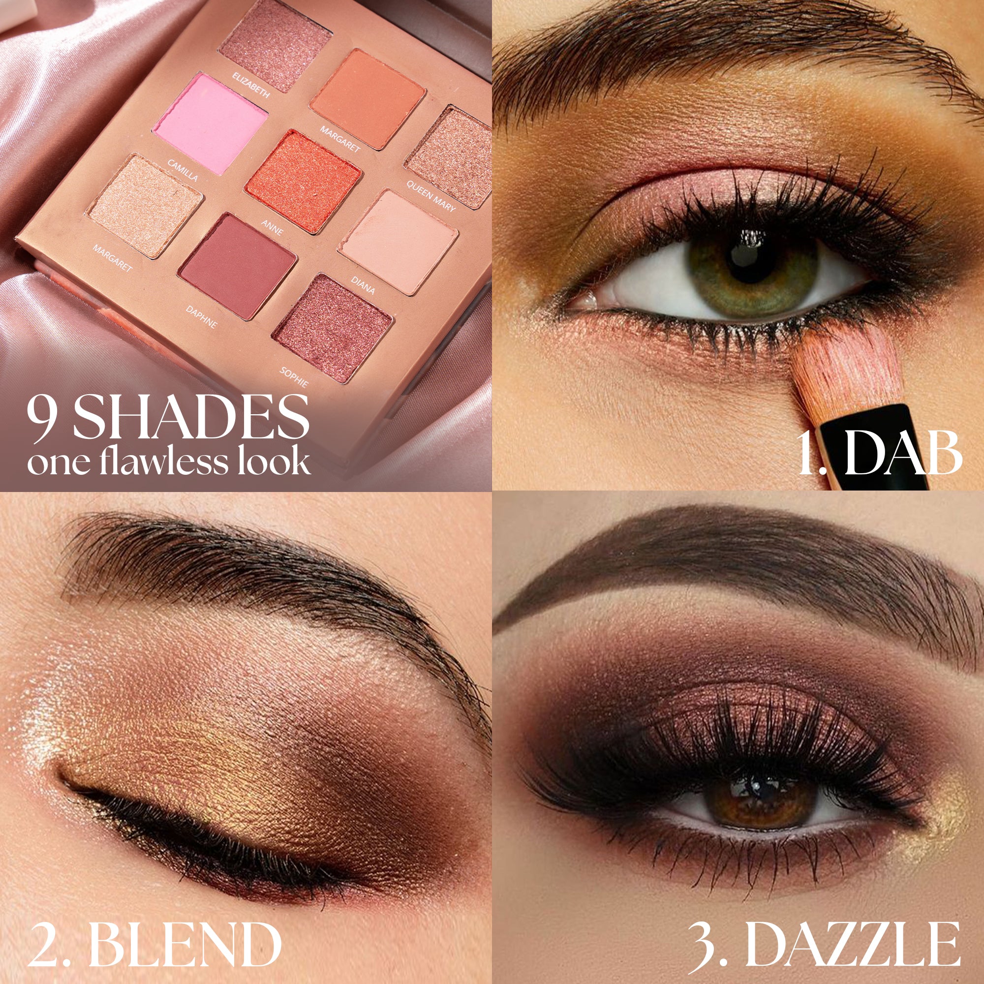 Romantique: Dreamy 9-Color Eyeshadow Palette