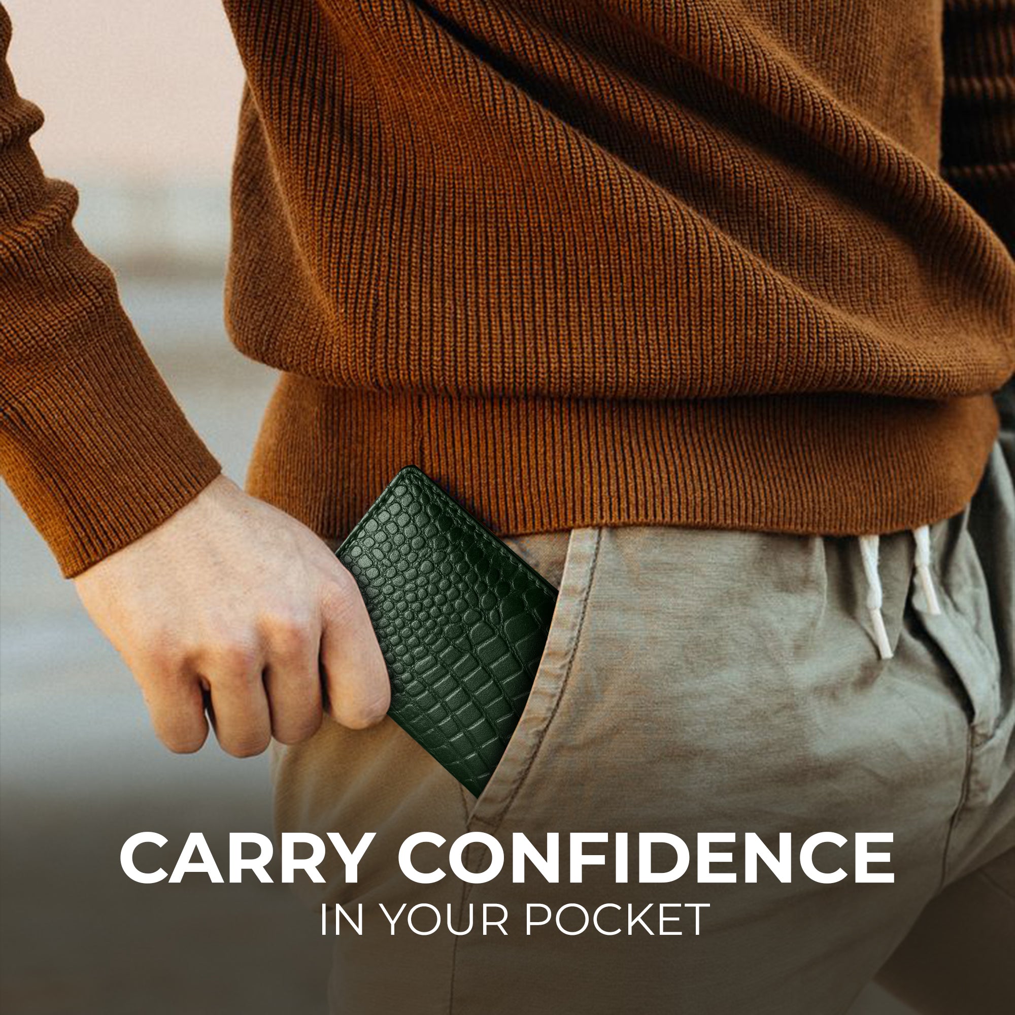Carlton London Luxe Line Card Holder