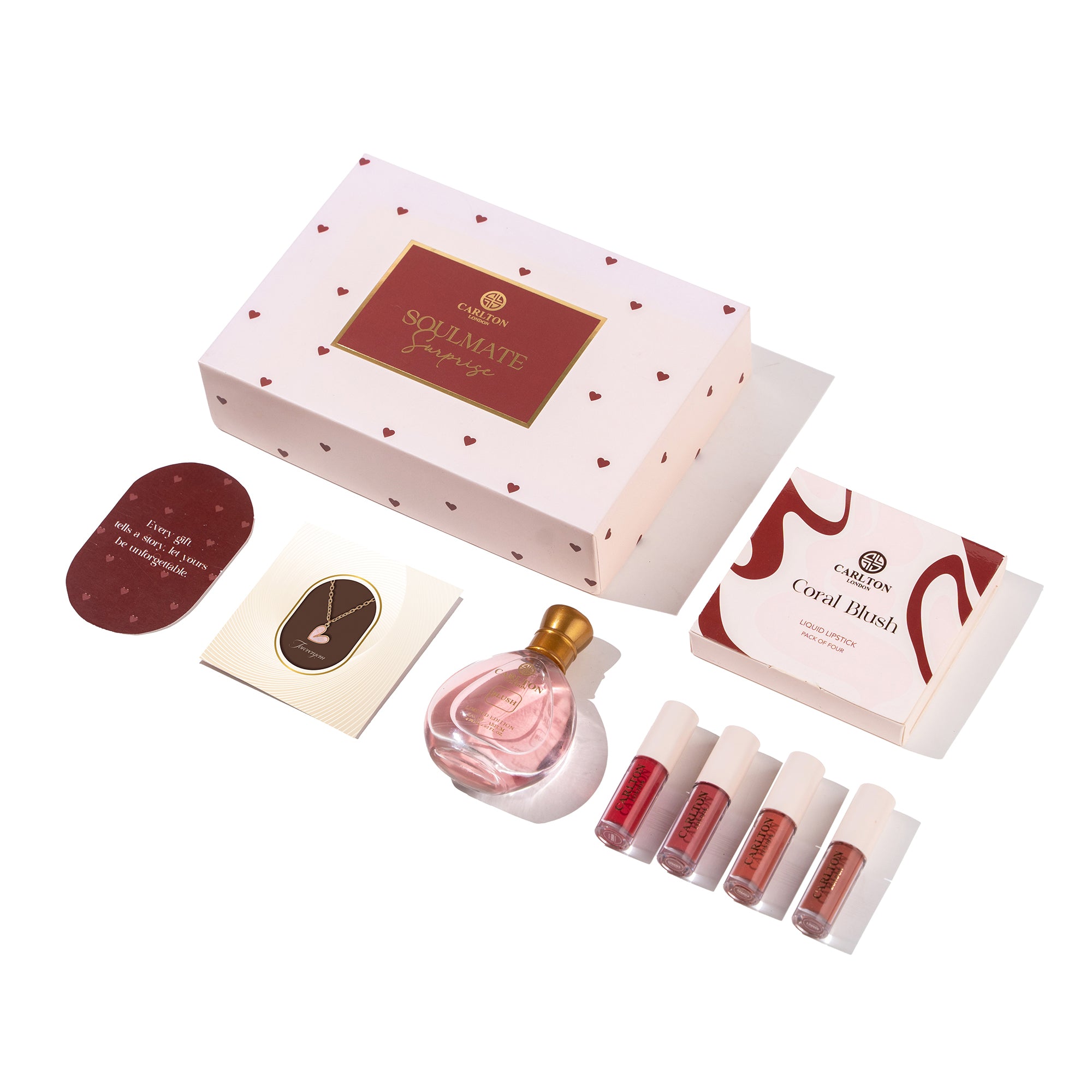 Carlton London Cosmetic The Glow-Up Kit Gift Set of 3