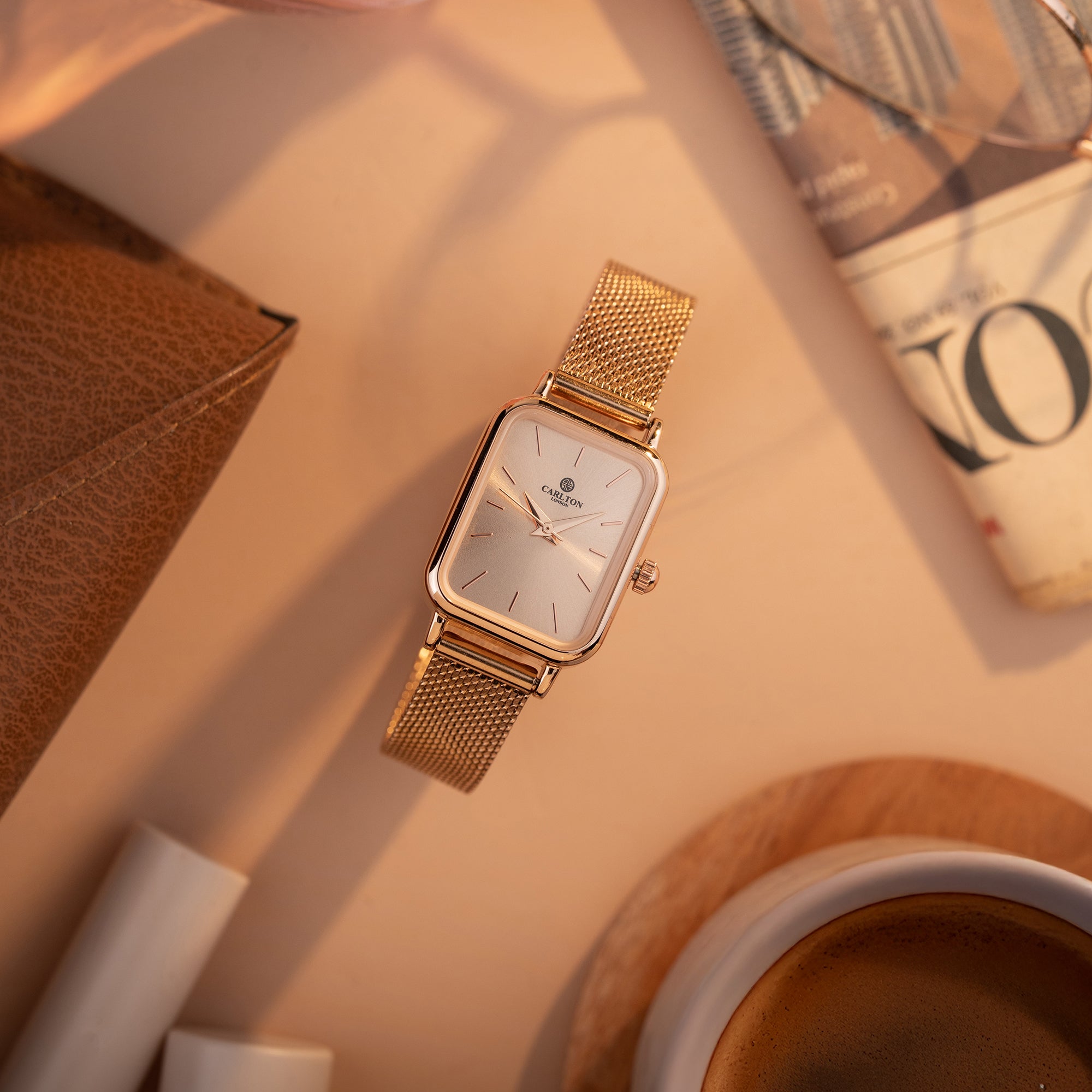 Diana Women Rose Gold Analog Watch - CLDWMS-06