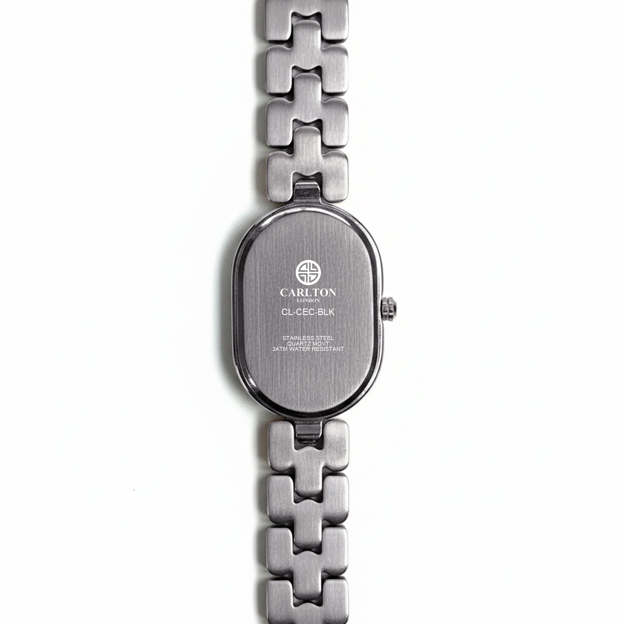 Carlton London Women Cecil Black Analog Watch CL-CEC-BLK