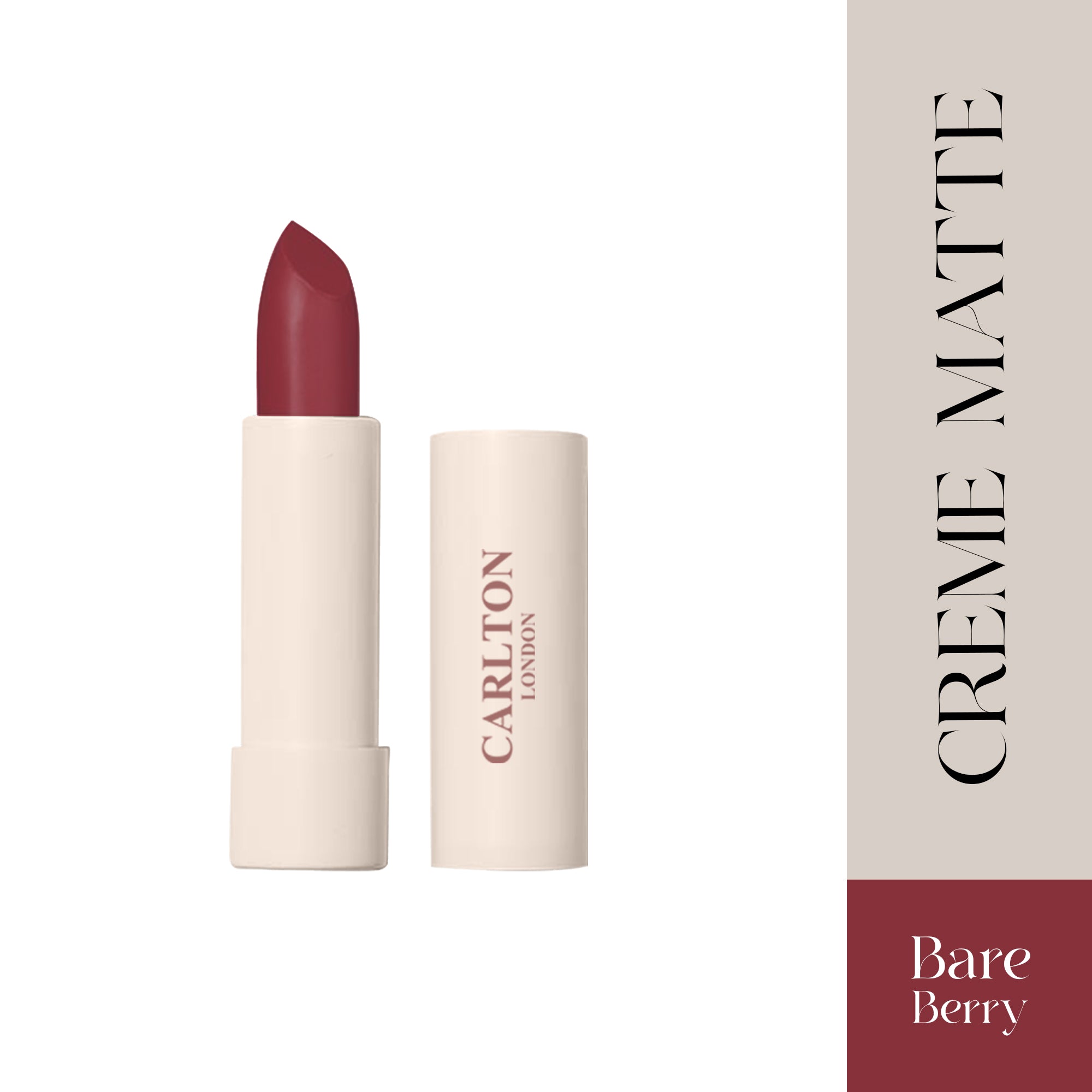 Creamy Matte Stardust Bullet Long Stay Bare Berry Lipstick