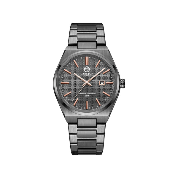Alfred: Men Black / Dark Grey Analog Watch - CLMWT-01