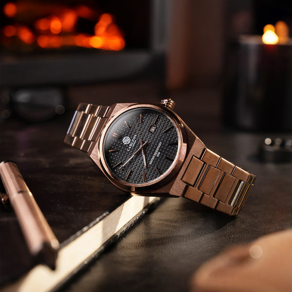 Alfred Men Brown / Copper Brown Analog Watch - CLMWT-03