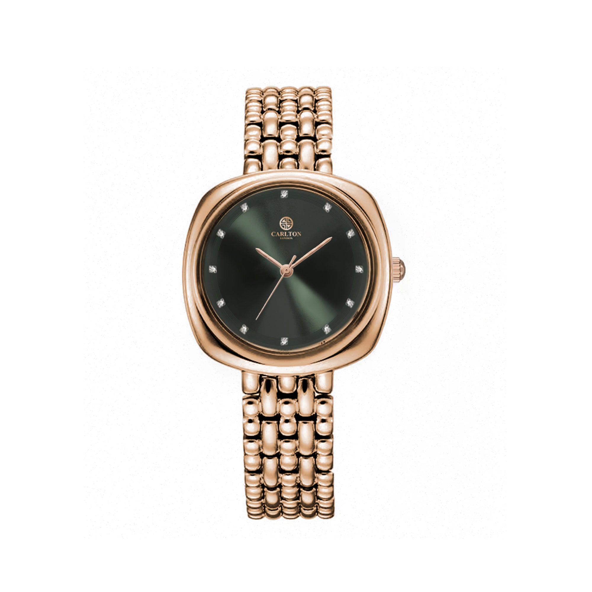 Carlton London Women Celeste Dark Green Analog Watch - CLW-CT-44