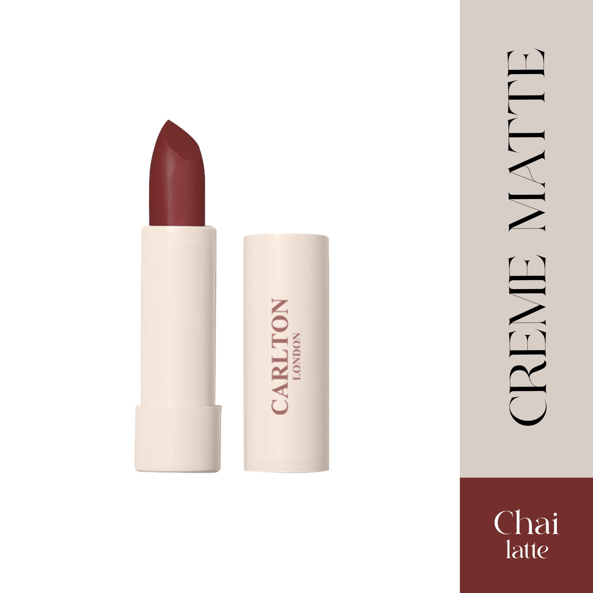 Creamy Matte Stardust Bullet Long Stay chai latte Lipstick