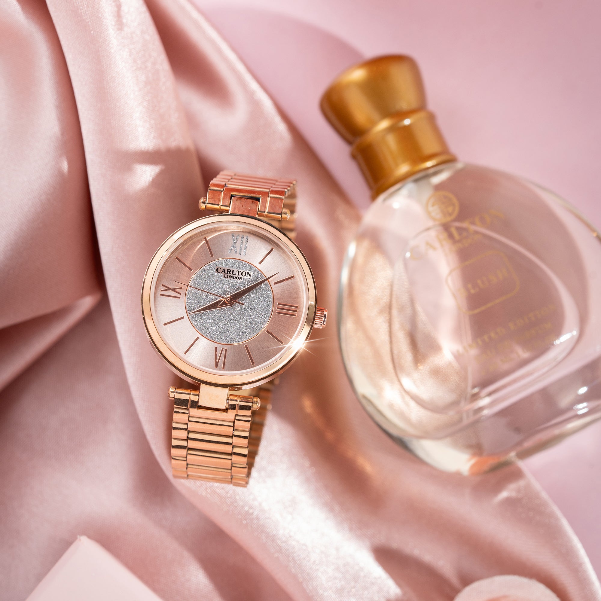 Women Gift Set | Sabrina Watch + Blush Perfume - CLPLG042