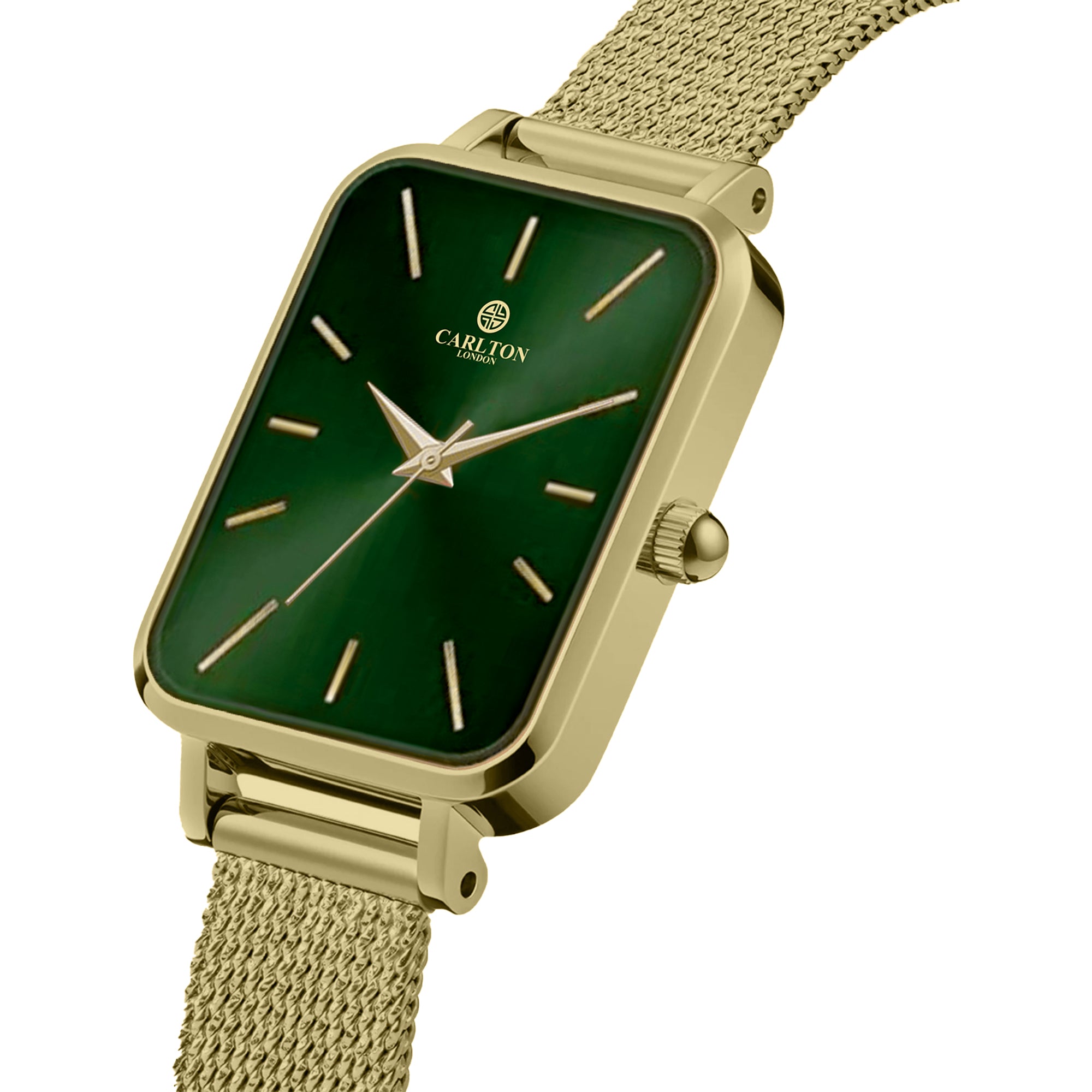 Carlton London Diana Green Women Analog Watch