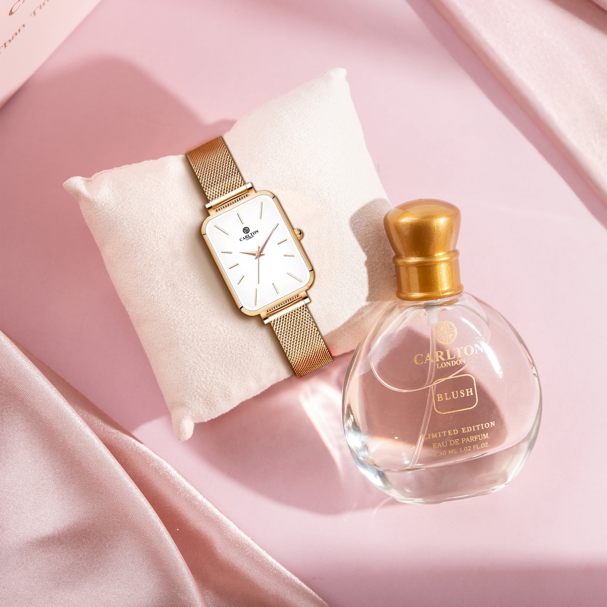Carlton London Women Gift Set 2 | Watch & Perfume - CLPLG104