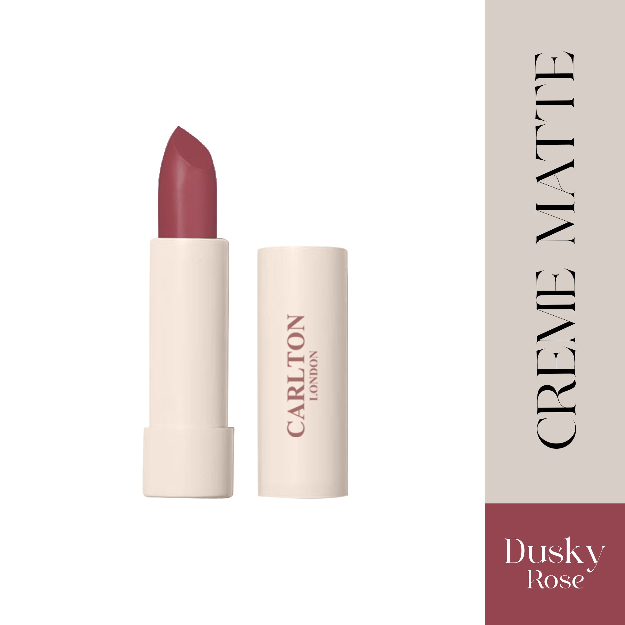 Creamy Matte Stardust Bullet Long Stay Dusky Rose Lipstick