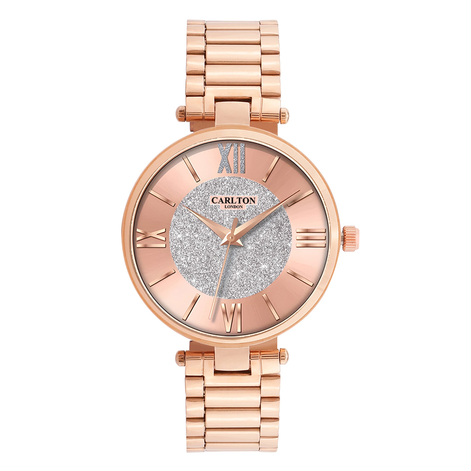 Women Gold Stainless Steel Analog Watch