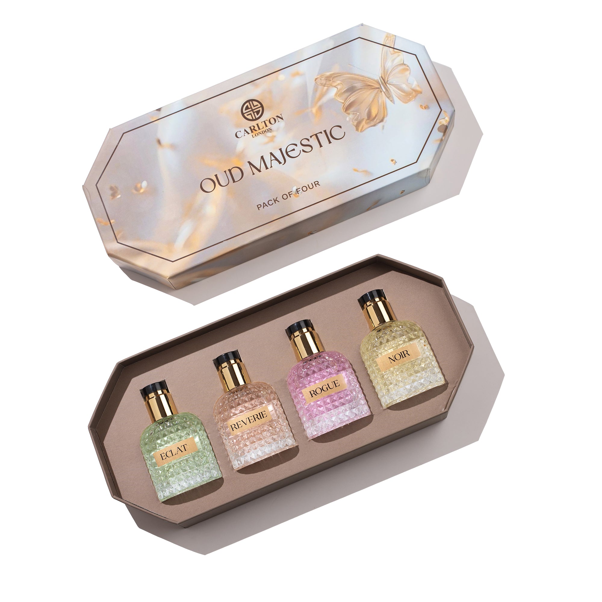 Oud Majestic Luxury Perfume Women Gift (Set of 4 - 30ml Each) - CLPLG094