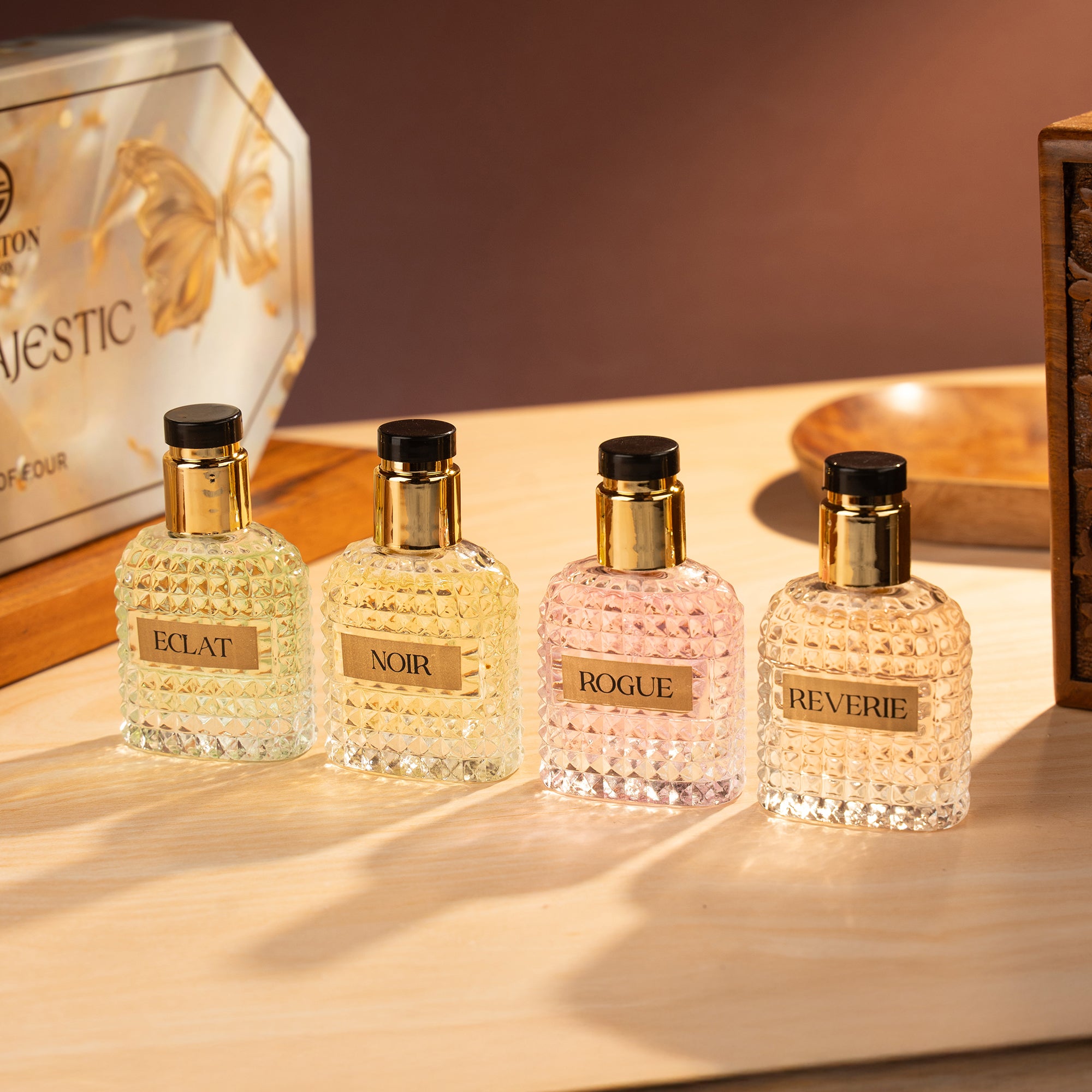 Oud Majestic Luxury Perfume Women Gift (Set of 4 - 30ml Each) - CLPLG094